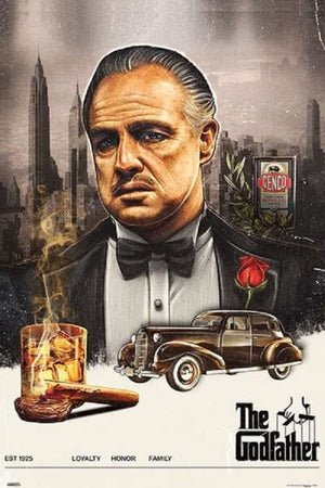GODFATHER ILLUSTRATED MAXI POSTER 11