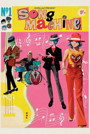 GORILLAZ SONG MACHINE RETRO MAXI POSTER 102
