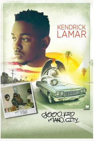 KENDRICK LAMAR MAXI POSTER GOOD KID 13