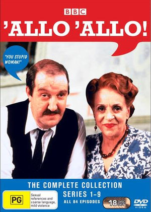 ALLO ALLO | ALLO ALLO COMPLETE COLLECTION SERIES 1 - 9 (18DVD SET)