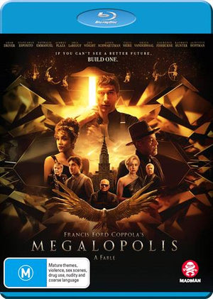 MOVIE SCI | MEGALOPOLIS (BLU - RAY DVD)