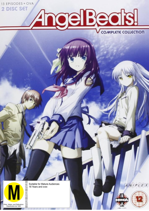 ANGEL BEATS | ANGEL BEATS COMPLETE SERIES (2DVD SET)