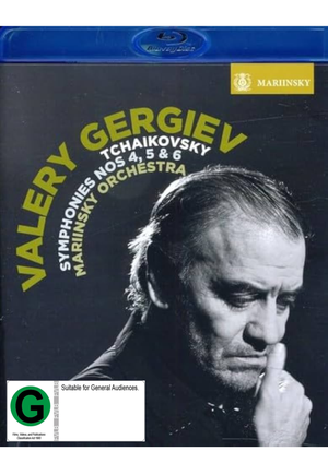 VALERY GERGIEV | TCHAIKOVSKY SYMPHONIES NOS 4, 5 & 6 (BLU-RAY)