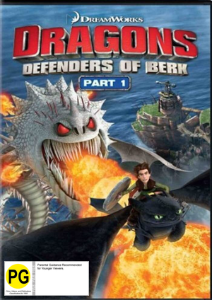 MOVIE FA | DRAGONS - DEFENDERS OF BERK PART 1 (2DVD)