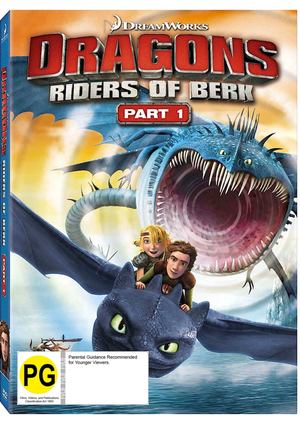 MOVIE FA | DRAGONS - RIDERS OF BERK PART 1 (2DVD)