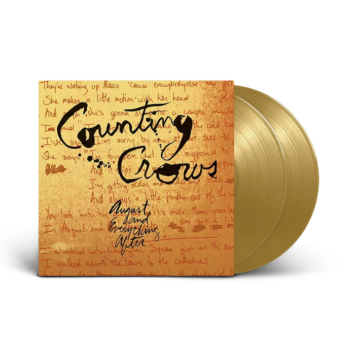 COUNTING CROWS | AUGUST AND EVERYTHING AFTER (INTERNATIONAL GOLD 2LP EDITION) (VINYL)