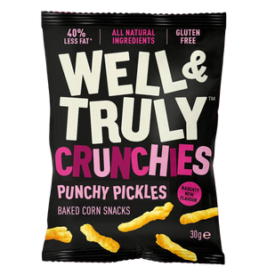 WELL & TRULY CRUNCHIES PUNCHY PICKLES 30G