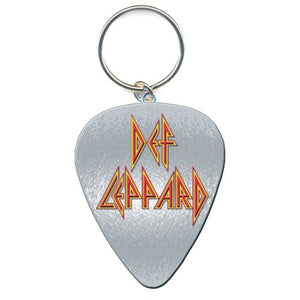DEF LEPPARD PICK KEY CHAIN