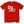 DEF JAM RECORDINGS TEE: CLASSIC LOGO RED