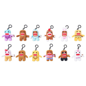 DOMO CLIP-ON PLUSH KEYRING BLIND BAGS - ASSORTED