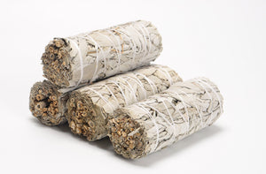 SMUDGE STICK ORGANIC WHITE SAGE 4 INCH