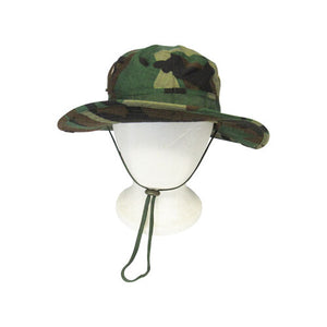 CAMO WIDE BRIM HAT