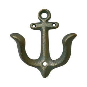 RETRO ANCHOR CAST IRON HOOK