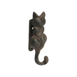 CAT CAST IRON DOOR KNOCKER