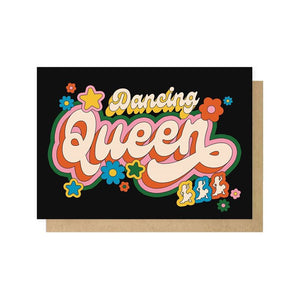 DANCING QUEEN GREETING CARD ABBA