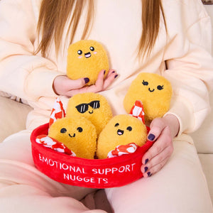 EMOTIONAL SUPPORT NUGGETS DELUXE PLUSHIE