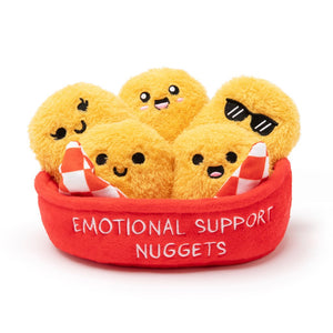 EMOTIONAL SUPPORT NUGGETS DELUXE PLUSHIE