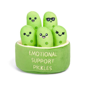 EMOTIONAL SUPPORT PICKLES DELUXE PLUSHIE