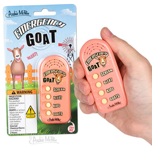 EMERGENCY GOAT TALKING KEYCHAIN