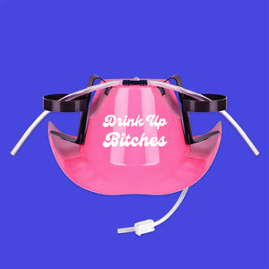 DRINKING HAT PINK COWBOY DRINK UP BITCHES
