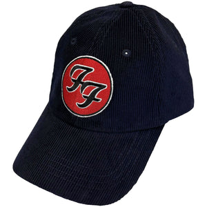 FOO FIGHTERS CORDUROY BASEBALL CAP BLUE