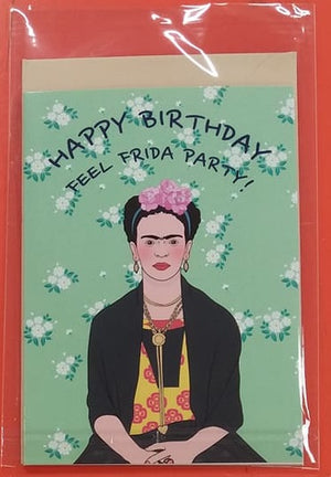 FRIDA FEEL FRIDA PARTY GREETING CARD
