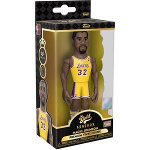 MAGIC JOHNSON LEGENDS VINYL GOLD 5" FIGURE LAKERS