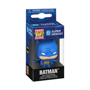 BATMAN BLUE POCKET POP! KEYCHAIN