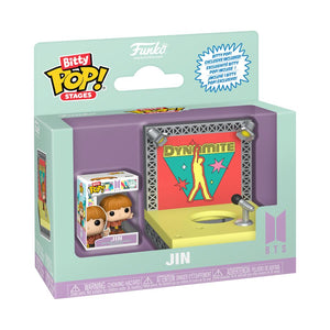 BTS JIN (DYNAMITE) BITTY POP! WITH STAGE FIGURINE