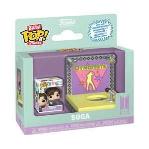 BTS - SUGA (DYNAMITE) BITTY POP! WITH STAGE FIGURINE