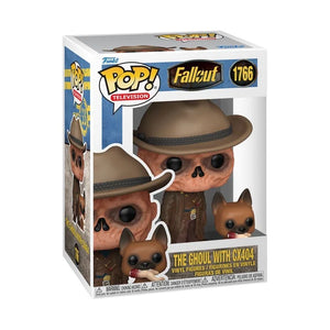 FALLOUT TV GHOUL WITH DOG POP VINYL