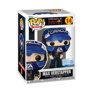MAX VERSTAPPEN WITH USA HELMET US EXCLUSIVE POP! FIGURINE FORMULA 1