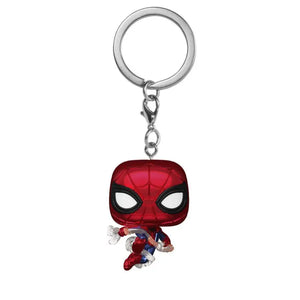 SPIDERMAN METALLIC BRAND NEW DAY POCKET POP KEYCHAIN