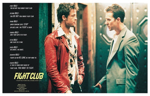FIGHT CLUB RULES MINI POSTER 28X 44CM BAGGED
