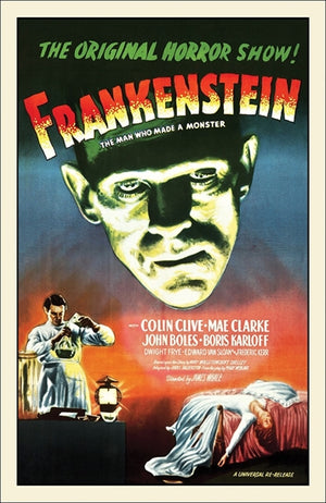 FRANKENSTEIN MINI POSTER 28X 44CM BAGGED