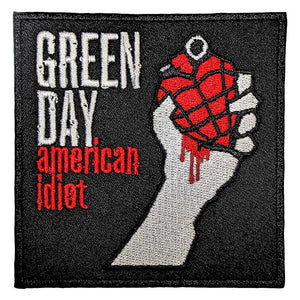 GREEN DAY STANDARD PATCH: AMERICAN IDIOT