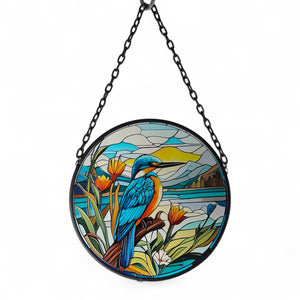 KINGFISHER KOTARE SUNCATCHER 25CM