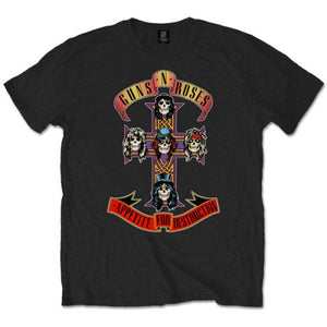 GUNS N ROSES APPETITE FOR DESTRUCTION TEE