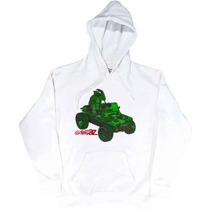 GORILLAZ GREEN JEEP HOODIE SWEATSHIRT