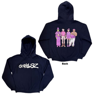 GORILLAZ CRACKER ISLAND HOODIE SWEATSHIRT