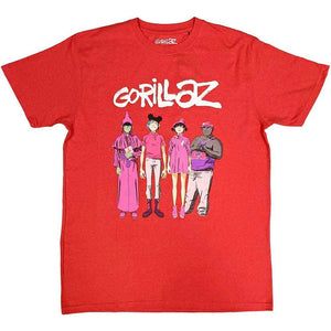 GORILLAZ TEE CRACKER ISLAND STANDING GROUP
