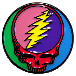 GRATEFUL DEAD MULTICOLOURED BADGE