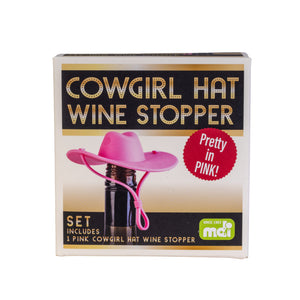 COWGIRL HAT WINE STOPPER