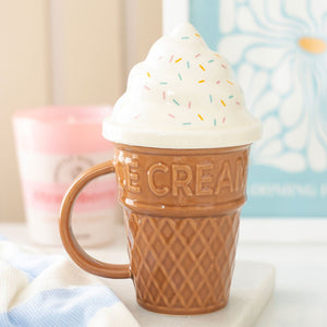 ICE CREAM 3D LIDDED MUG