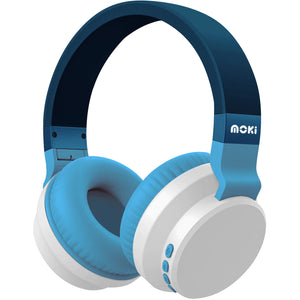 COLOURWAVE HEADPHONES BLUETOOTH WIRELESS OCEAN BLUE