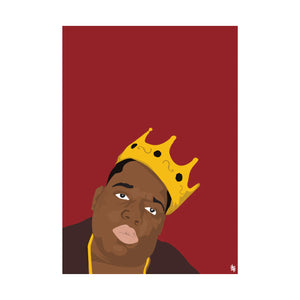 NOTORIOUS BIG ART PRINT A2 155