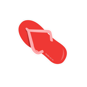 RED JANDAL STICKER