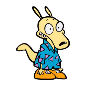 ROCKOS MODERN LIFE ENAMEL BADGE