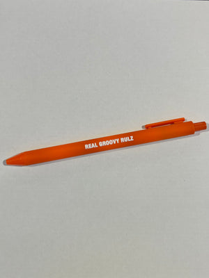 REAL GROOVY ORANGE PEN