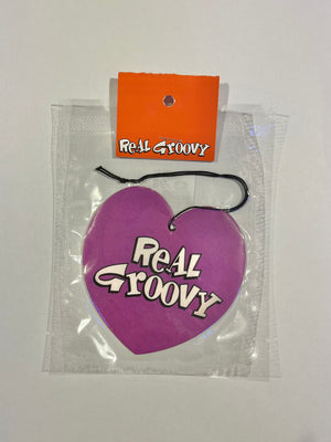 REAL GROOVY HEART CAR AIR FRESHENER